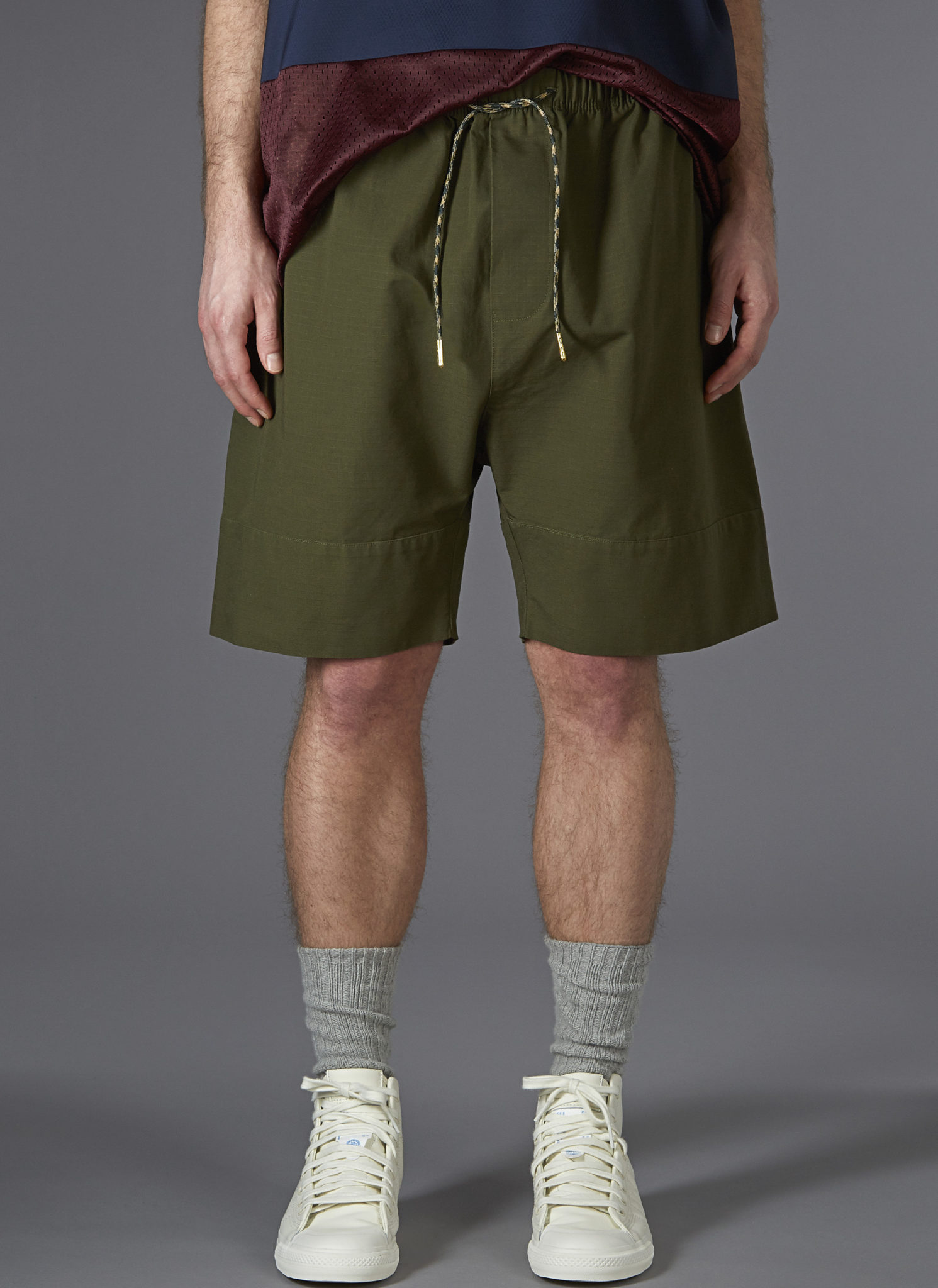 baggy army green pants